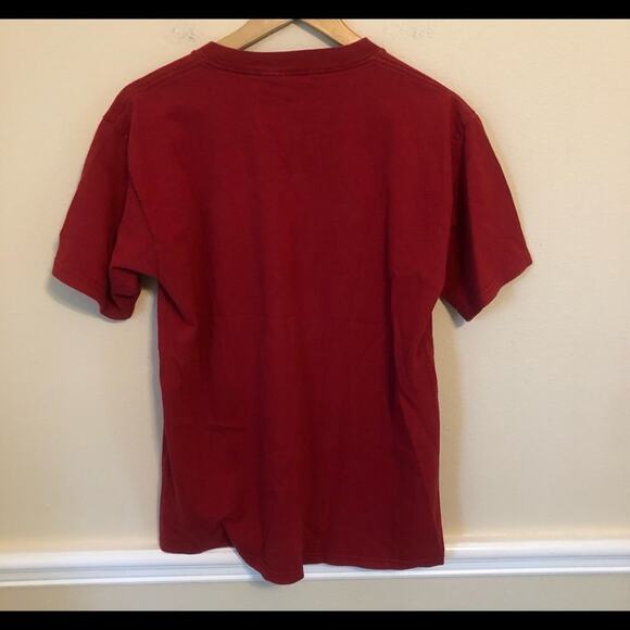 Champion Indiana Short Sleeve Tee Shirt Women's Medium Red Cotton Hoosier Top - Picture 7 of 7